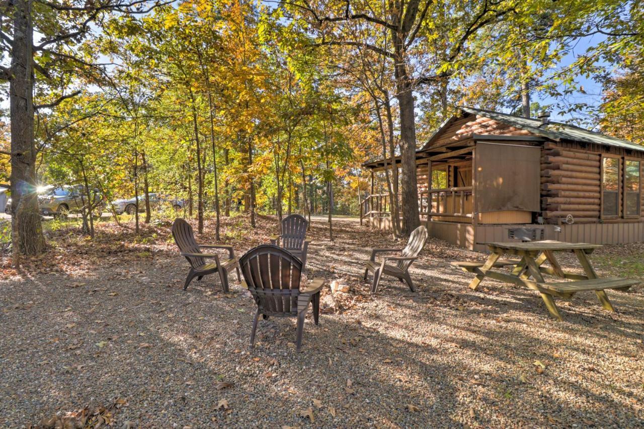 Broken Bow Cabin With Hot Tub And Bbq - 4 Mi To Lake! Stephens Gap Luaran gambar